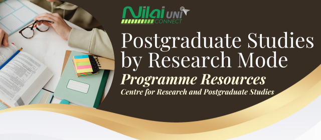 Postgraduate Studies by Research Mode