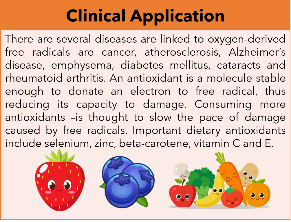 clinical importance of antioxidant