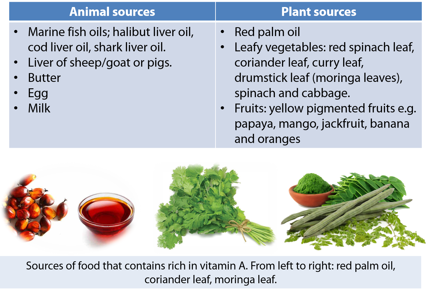 source of vitamin A