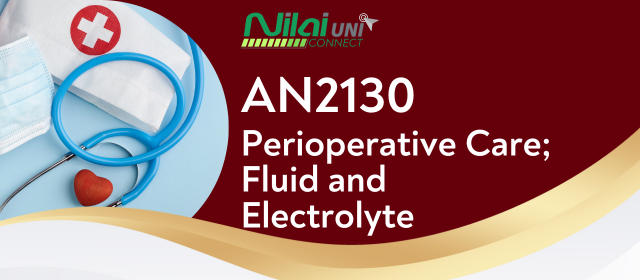 Perioperative Care; Fluid and Electrolyte