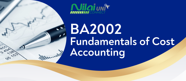 Fundamentals of Cost Accounting