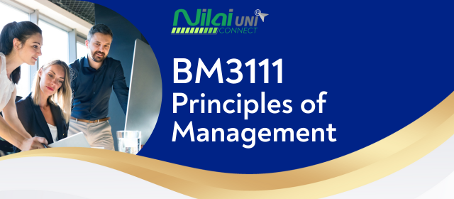 Principles of Management