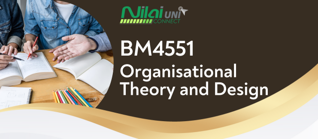 Organisational Theory and Design