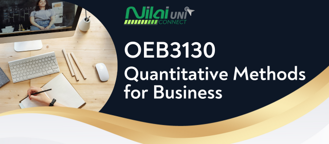 Quantitative Methods for Business