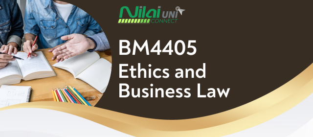 Ethics and Business Law