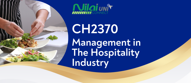 Management in The Hospitality Industry