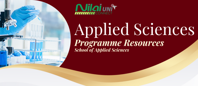 School of Applied Sciences Programme Resources