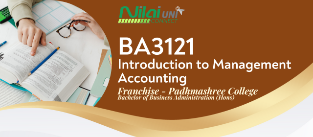 Introduction to Management Accounting
