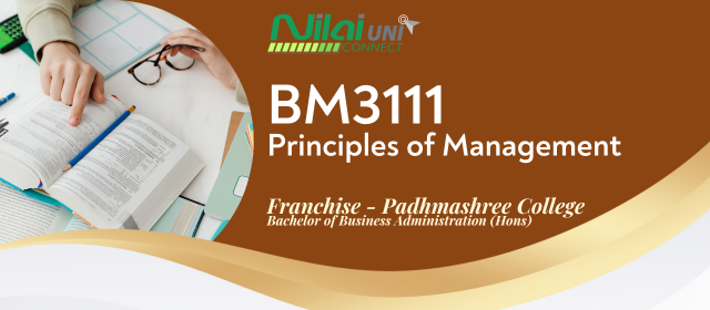  Principles of Management