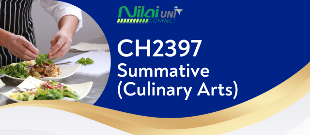Summative (Culinary Arts)