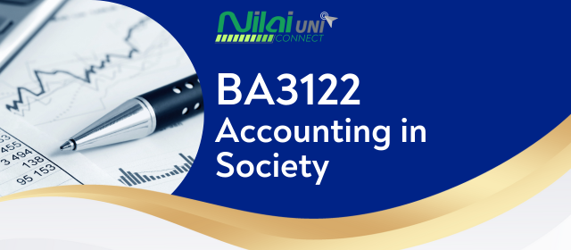 Accounting in Society