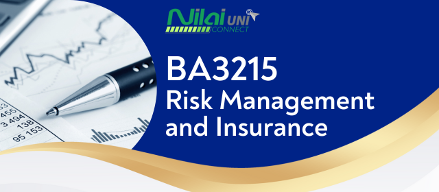 Risk Management and Insurance