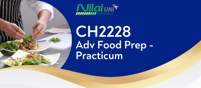 Advance Food Prep - Practicum