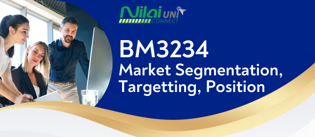 Market Segmentation, Targetting, Position