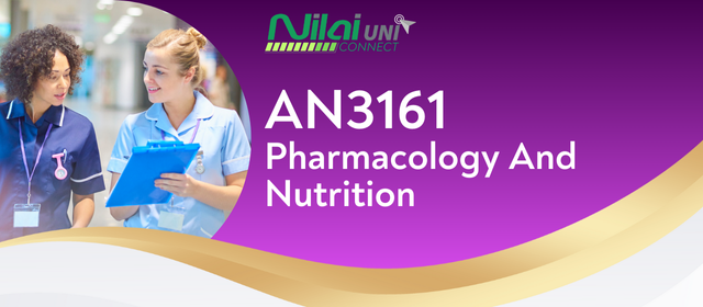 Pharmacology And Nutrition