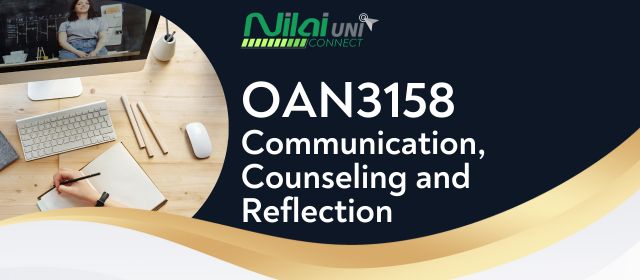 Communication, Counseling and Reflection
