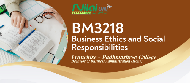 Business Ethics and Social Responsibilities