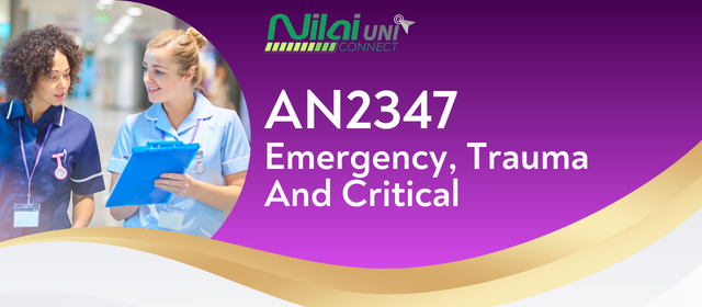 Emergency, Trauma And Critical