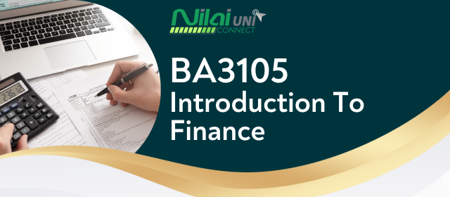 Introduction To Finance