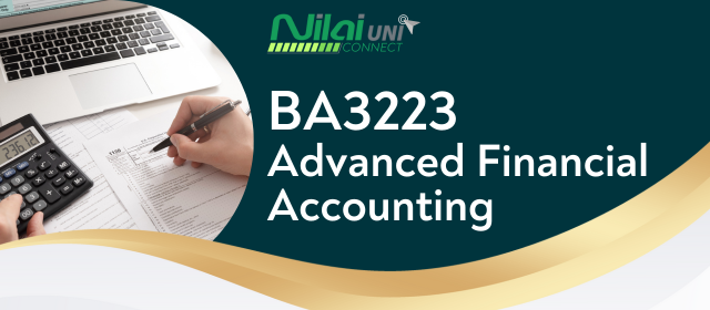 Advanced Financial Accounting