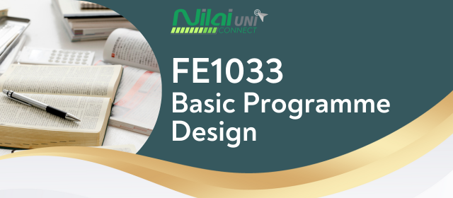 Basic Programme Design