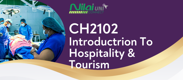 Introductrion To Hospitality & Tourism