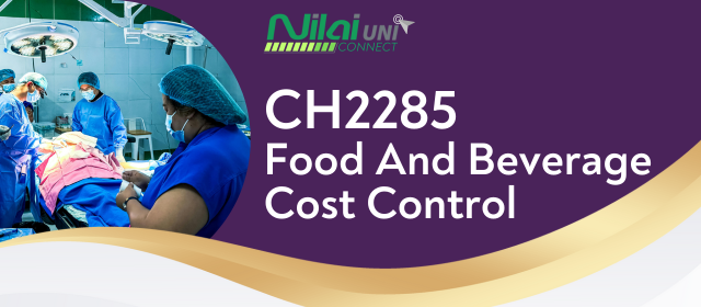 Food And Beverage Cost Control