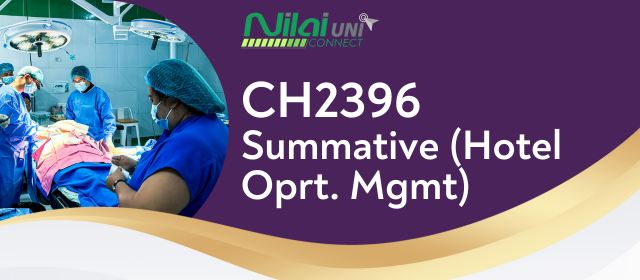 Summative (Hotel Oprt. Mgmt)