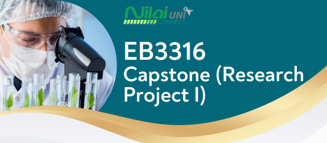 Capstone (Research Project I)