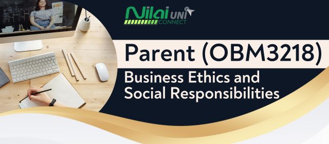 Business Ethics and Social Responsibilities