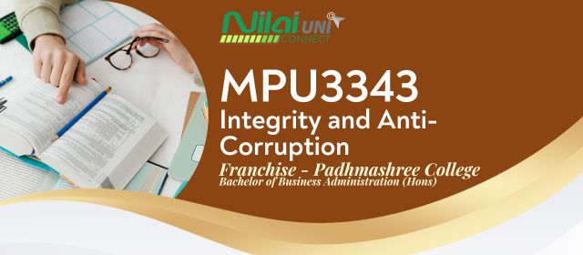 Integrity and Anti-Corruption