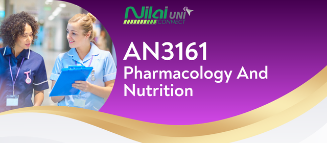 Pharmacology And Nutrition