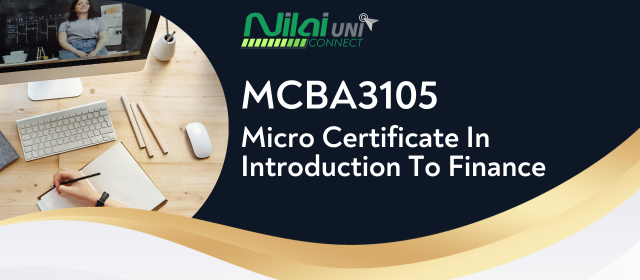 Micro Certificate In Introduction To Finance