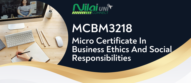 Micro Certificate In Business Ethics And Social Responsibilities