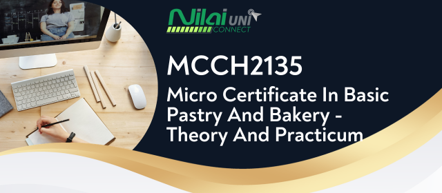 Micro Certificate In Basic Pastry And Bakery - Theory And Practicum