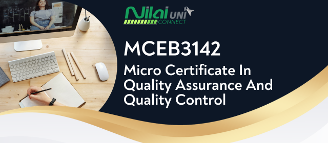 Micro Certificate In Quality Assurance And Quality Control